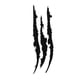 thumbnail image 2 of 2 Pcs Claw Car Stickers Cool Unique 35cm Length Monster Claw Car Sticker for Headlights Hood Black, 2 of 4