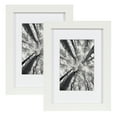 thumbnail image 5 of Better Homes & Gardens Gallery 5x7 Matted for 3.5x5 Tabletop Picture Frame, White, Set of 2, 5 of 6