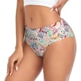 thumbnail image 2 of Fotbe Passport Stamp Calzones Estampados para Mujer – Ropa Interior de Algodón, Cómoda, Suave y Elástica-X-Large, 2 of 6