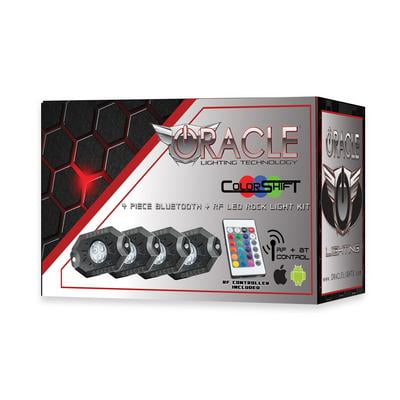 Oracle Lighting ORL5818-333 Bluetooth Plus RF Colorshift Underbody Rock Light Kit - 4 Piece
