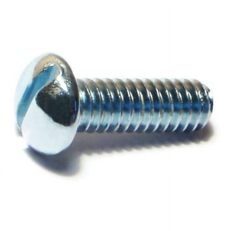 

1/4 -20 x 3/4 Zinc Slotted Round Head Machine Screws MSCRS-514 (75 pcs.)
