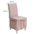 thumbnail image 4 of Oiur Chair Cover Color Banquet Chair Wear Resistant Super Soft Non-Fading Solid Slipcover Stretch Wedding Chair Protector, 4 of 15
