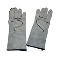 thumbnail image 3 of figatia Cowhide Leather Welding Gloves Protection Welder Gloves Welder Protection 35.5x14.5cm, 3 of 6