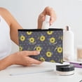 thumbnail image 7 of Cauagu Sunflowers for Tyvek Makeup Bag,Reusable Travel Cosmetic Bag Women Organizer Toiletry Bag Birthday,Gifts for Women Girlfriend Mom Teacher 6.5’’*8.9’’, 7 of 7