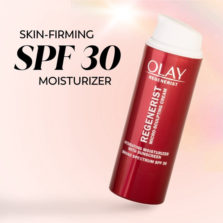 Olay Regenerist Micro-Sculpting Cream Moisturizer, SPF 30 Sun