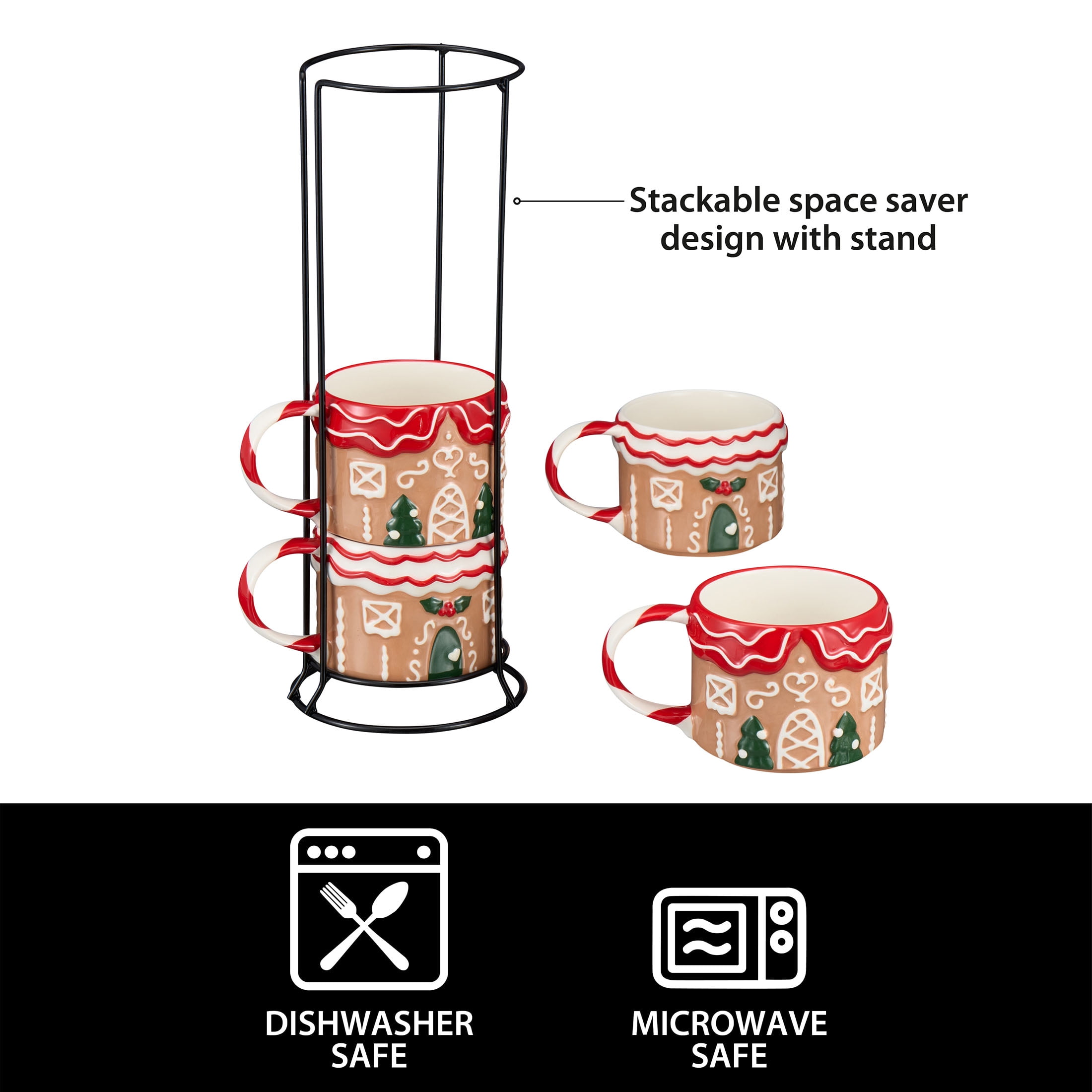Holiday Time - Brandclub - Holiday Time 12oz Gingerbread House