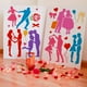 thumbnail image 4 of Plantillas reutilizables para pintar siluetas de parejas (12 unidades, 21 x 29,7 cm), ideales para dibujar a niños y niñas. Perfectas para decorar en San Valentín o para crear manualidades románticas., 4 of 7