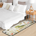 thumbnail image 5 of CURLYOOT Bird and Wild Flower Spring Runner Rug 2'x6' Washable Kitchen Runner Rug Indoor Non Slip Laundry Rugs Floor Carpet for Hallway Kitchen Entryway Bedroom Living Room, 5 of 9
