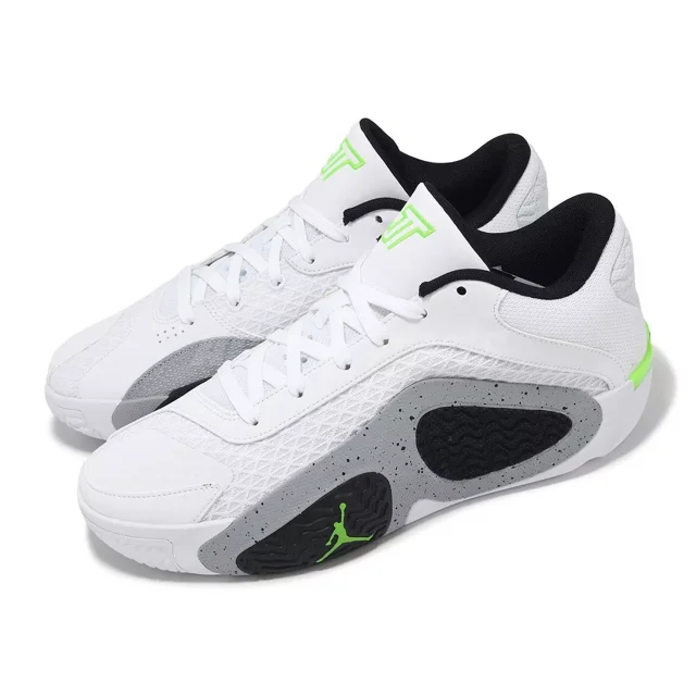 Nike Jordan Tatum 2 PF Jayson Legacy White Black Men Basketball Shoes FJ6458-100