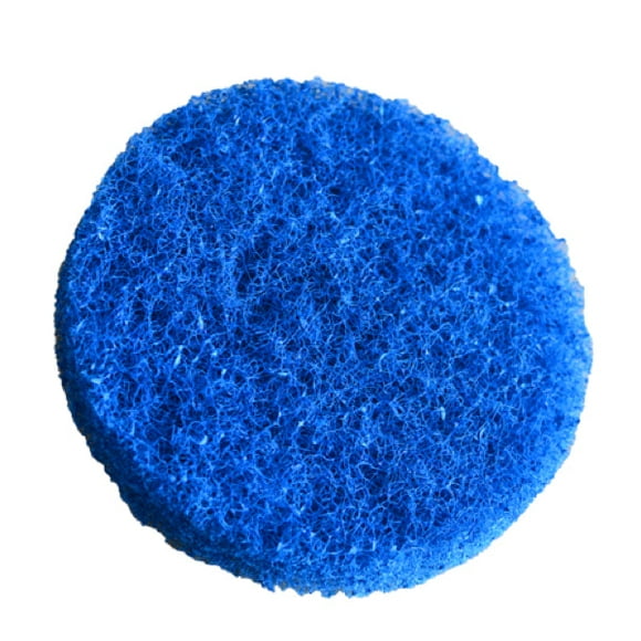 Shurhold Polishing Pad 3202 For General Teak Cleaning; Medium Grade Blue Scrubber; Single; For Use With Shurhold s Dual Action Polisher