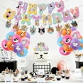 thumbnail image 4 of Monstrate 1 Uds. Set 16,4 pies Tarjeta de papel de arcoíris decoraciones de cumpleaños 16,4 pies Tarjeta de papel de arcoíris cartel de feliz Kits de decoración para fiestas TYPE3 NO3, 4 of 6