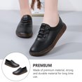 thumbnail image 2 of 1 par de zapatos de cuero para mujer, zapatos planos, zapatillas elegantes para mujer, zapatos casuales, 2 of 8
