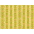 thumbnail image 1 of Ahgly Company Machine Washable Indoor Rectangle Transitional Yellow Area Rugs, 6' x 9', 1 of 7