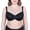 Black, variant on Bra Milavitsa 115910 - Elastic Knit, Underwired, Triple Diagonal Segment Cups