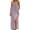 Light Purple, variant on Elegant Sleepwear Slip Dress For Home Leisure – Soft Loose Casual Nightgown With Strappy Back And Ready Style Women'S Casual Dress Green M
