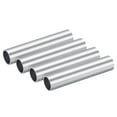 thumbnail image 6 of Uxcell 22mm OD 19mm Inner Dia 100mm Length 6063 Aluminum Round Tube 4 Pack, 6 of 6