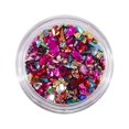thumbnail image 4 of Jumpingount Arte de uñas cristal triturado Piedras Brillo Fragmento de cristal color mezclado, 4 of 6