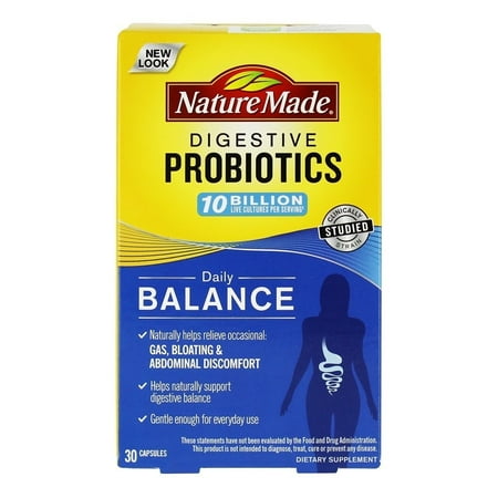 Solde quotidien digestif probiotique, 30 comte, bateau des Etats-Unis, Marque Nature Made