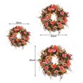 thumbnail image 5 of comerut Door Hanging Garland Decorative Aesthetic Decorate Cloth Autumn Simulation Tulip Garland for Festival, 5 of 7