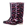 thumbnail image 2 of Leeye 36 Size Purple Casual Rain Boots Tall Non Ready Slippery Everyday Wet Weather for Outdoor Water, 2 of 7