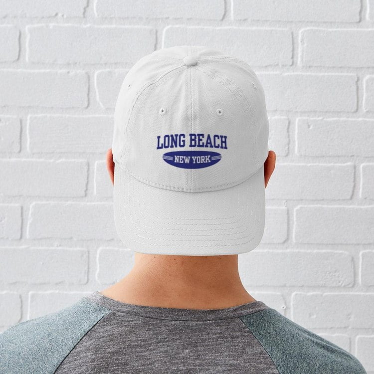 CafePress Long Beach New York Cap Printed Adjustable Baseball