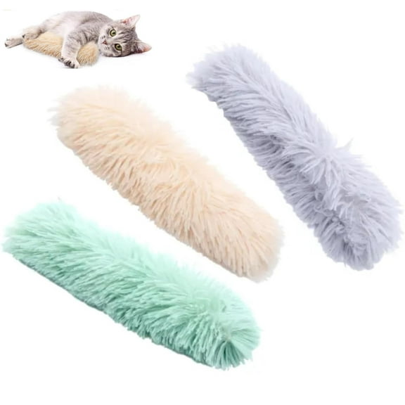LQQBOX 3Pcs Catnip Kicker Toys for Cats,Cat Crinkle Toys,Soft Resistant Cat Pillows Toy, Interactive Crinkle Sound Catnip Toys for Indoor Cats,Promotes Kitten Exercise,Chewing and Teething