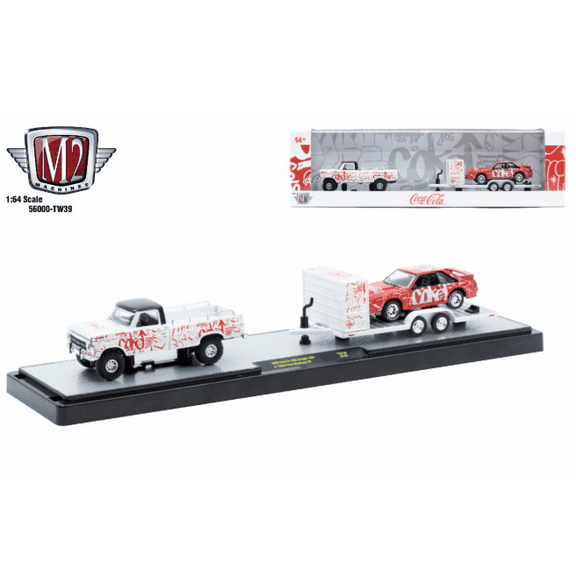 M2 Machines Auto Hauler Tw39 1969 Ford F100 Ranger 90 Ford Mustang