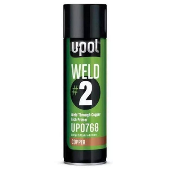U-Pol US UP0768 15 oz No. 2 Weld Through Copper Rich Primer - Rust Preventive