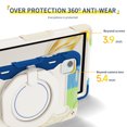 thumbnail image 3 of FJLBDE Case for Honor Pad X9a/X9 Pro 11.5 Inch with 360 Kickstand, Shoulder Strap Carrying Protective Cover, Multicolor Blue, 3 of 6