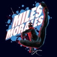 thumbnail image 2 of Men's Spider-Man Miles Morales Power Pose Graphic T-Shirt, 2 of 5