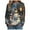 Gold, variant on Christmas Sweatshirt for Women, Cute Snowman Print Sweatshirts Merry Xmas Holiday Shirts