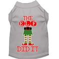 thumbnail image 6 of Christmas Pet Dog  Cat Shirt Screen Printed, "The Elf Did It", 6 of 11