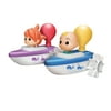 CoComelon Balloon Boat Race Feature Vehicle - Includes JJ and YoYo Each in a Boat Racer. Wind Up Boat to Watch it Go. Watch as they play along with favorite characters. Fun and Easy Toy for Toddlers.