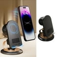 thumbnail image 1 of Toytexx Smartphone Sensor Speaker Stand, Portable Induction Bluetooth Speaker Phone Mount with 360 Rotation, Wireless Charging, 1 of 5