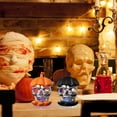 thumbnail image 4 of 2pcs Halloween Candle Lamp Colorful LED Pumpkin Head Night Light Hanging For Party Outdoor Halloween, 4 of 9