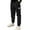 Black, variant on Zecgelong Boys Cargo Joggers Pants Elastic Waist Casual Jogging Trousers Bottom Size 8-9 Years