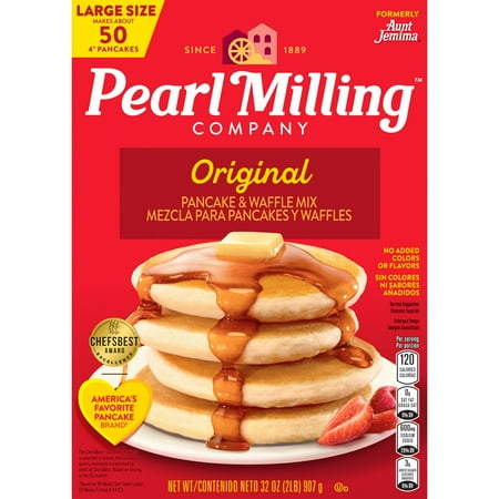Pearl Milling Company Original Pancake & Waffle Mix, 32 oz (Packaging may vary)