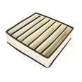 thumbnail image 4 of 4pcs Organizer Drawer Set, Cloth Storage Box, Wardrobe Organizer, Bedroom Dressing Storage, Divider Drawer For Clothes, Bra, Socks, Etc., Beige, 4 of 5
