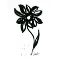 thumbnail image 2 of Augustine, Jodi 12x14 Gold Ornate Wood Framed with Double Matting Museum Art Print Titled - Inked Florals VI, 2 of 4