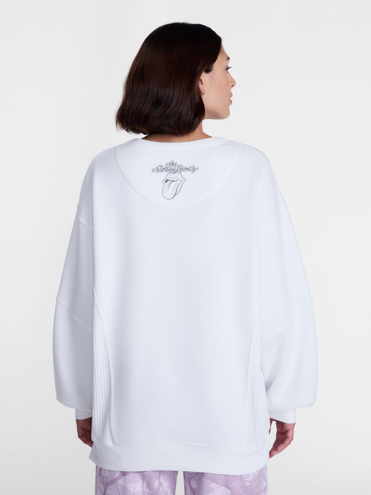 Rolling Stones Women's Graphic Sleep Top with Long Sleeves, Sizes XS-3XL