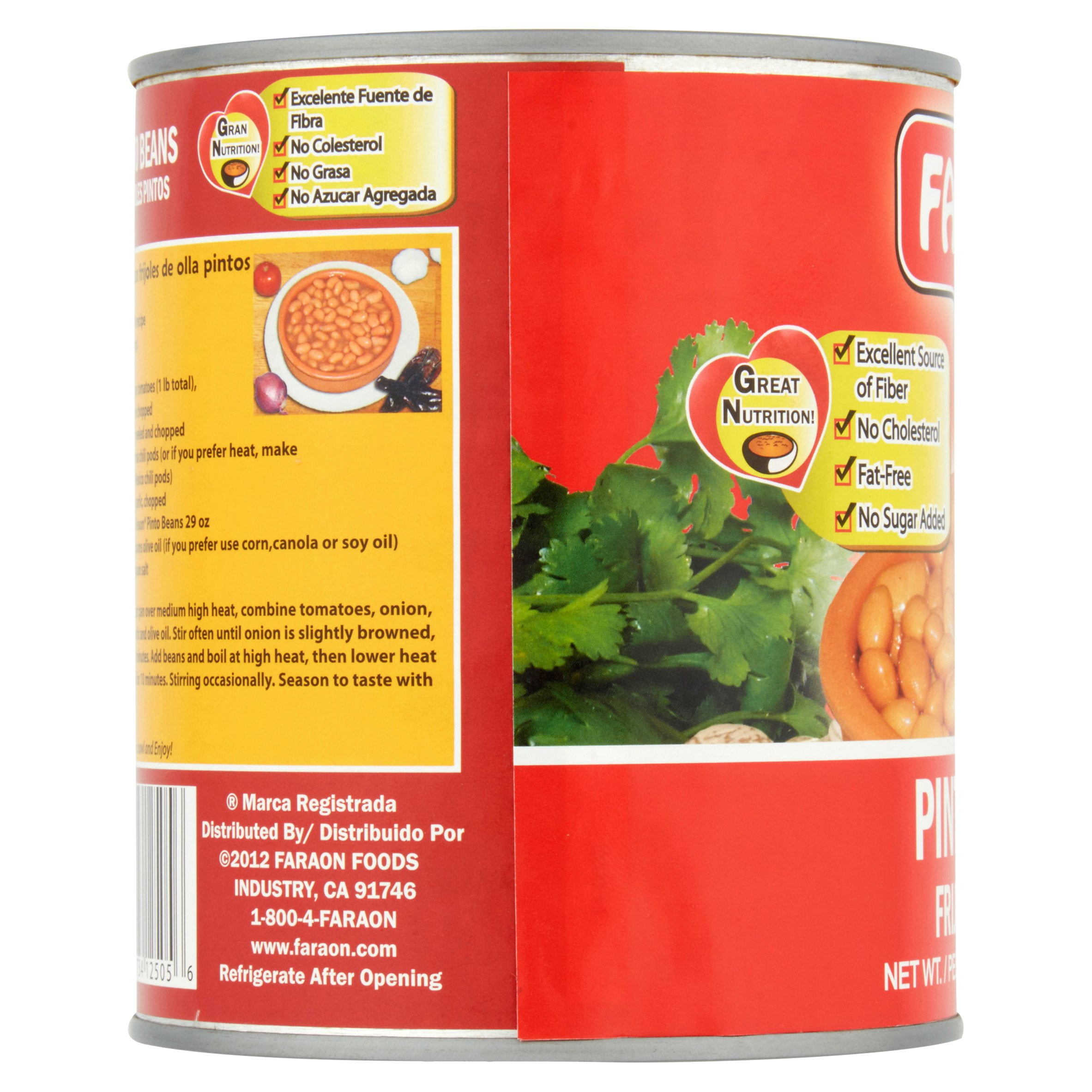 Faraon Pinto Beans, 29 oz