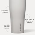 thumbnail image 4 of Agitador y colador integrados Protein Shaker Corkcicle de 30 onzas, 4 of 8