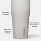 thumbnail image 4 of Agitador y colador integrados Protein Shaker Corkcicle de 30 onzas, 4 of 8