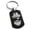 Black, variant on Stainless Steel Legendary Blackbeard Pirate Engraved Dog Tag Keychain Keyring