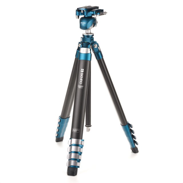 Trípode Benro CyanBird TCBC15 de fibra de carbono con cabezal esférico FS30