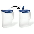 thumbnail image 2 of Starfrit LocknLock Plastic Juice Container - 68oz/2L - Airtight & Leakproof - 4-Sided Locking Lid, 2 of 5