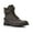 Dark Mocha, variant on Patrick MPX808583 Men's 7-Eyelets Classic Combat Motorcycle Biker Boots with Zipper Closure, in Black, Men's Size 9