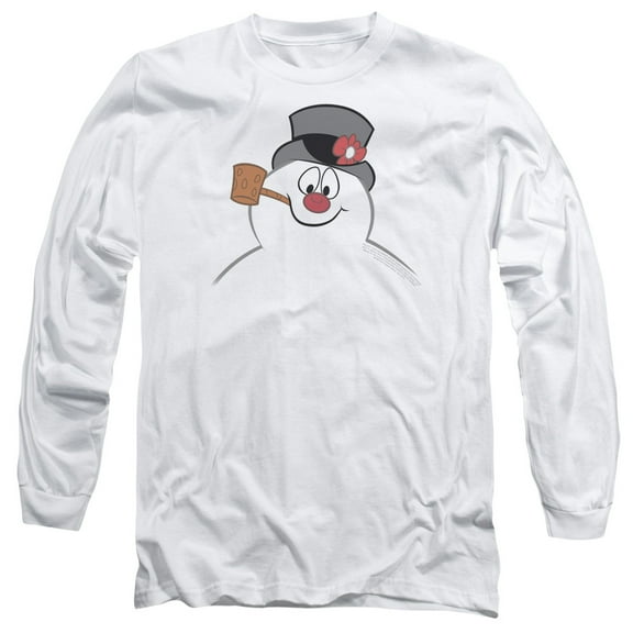 Frosty The Snowman - Frosty Face - Long Sleeve Shirt - XXX-Large
