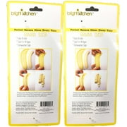 2 Pack Banana Slicer Cutters * Banana Magic * Kitchen Tool - Handy Gadget instantly slice chop banana chips no knife necessary !