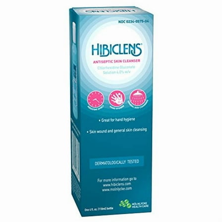 3 Pack - HIBICLENS Antiseptic Liquid Skin Cleanser - 4 oz Each